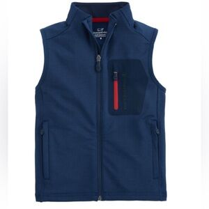 Vineyard Vines Navy Walker Vest in 4T